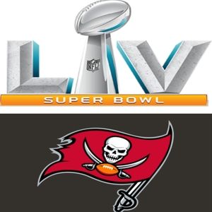 Buccaneers Superbowl Tile Coasters Set of 4